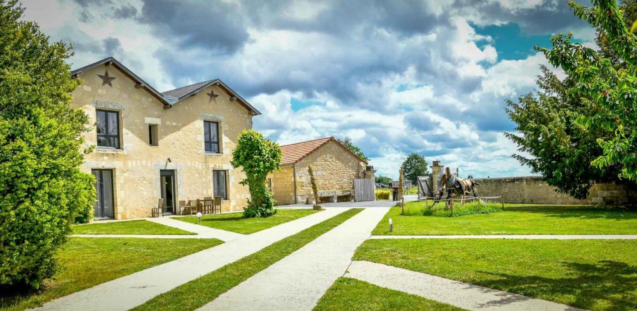 Domaine Du Normandoux, The Originals Relais Hotel Terce Bagian luar foto